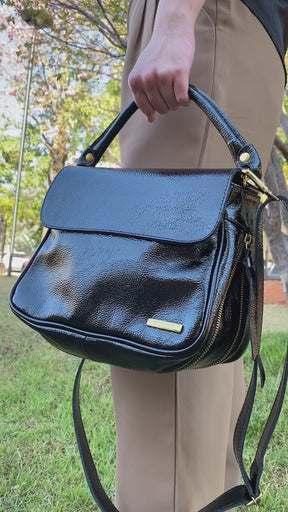 Bolsa INGLESA em couro legítimo