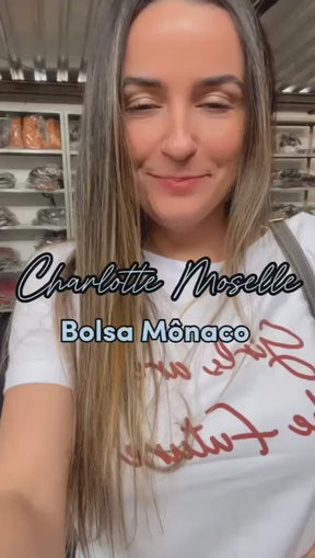 Bolsa MÔNACO em couro legítimo