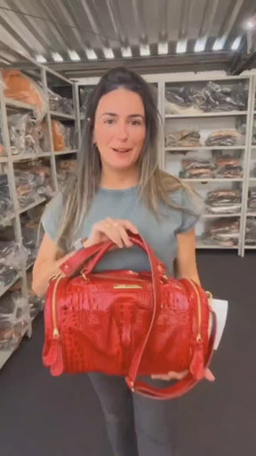 Bolsa DINAMARCA em couro legítimo