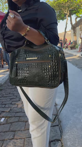 Bolsa SUÍÇA em couro legítimo