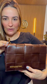 Bolsa BARILOCHE em couro legítimo