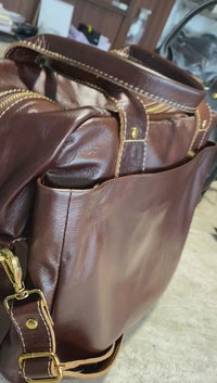 Bolsa BUENOS AIRES em couro legítimo