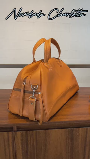 Bolsa ROTERDÃ em couro legítimo