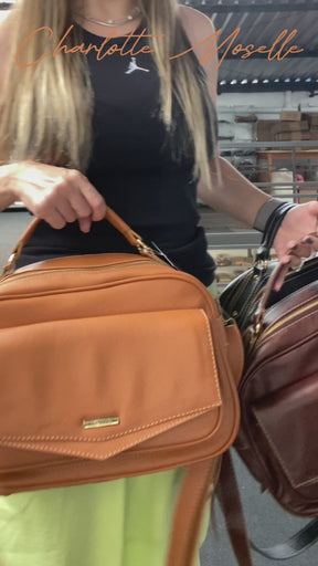Bolsa MÔNACO em couro legítimo