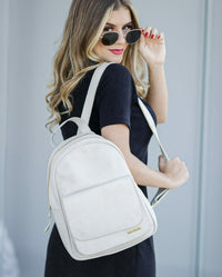 Mochila MONTREAL em couro legítimo