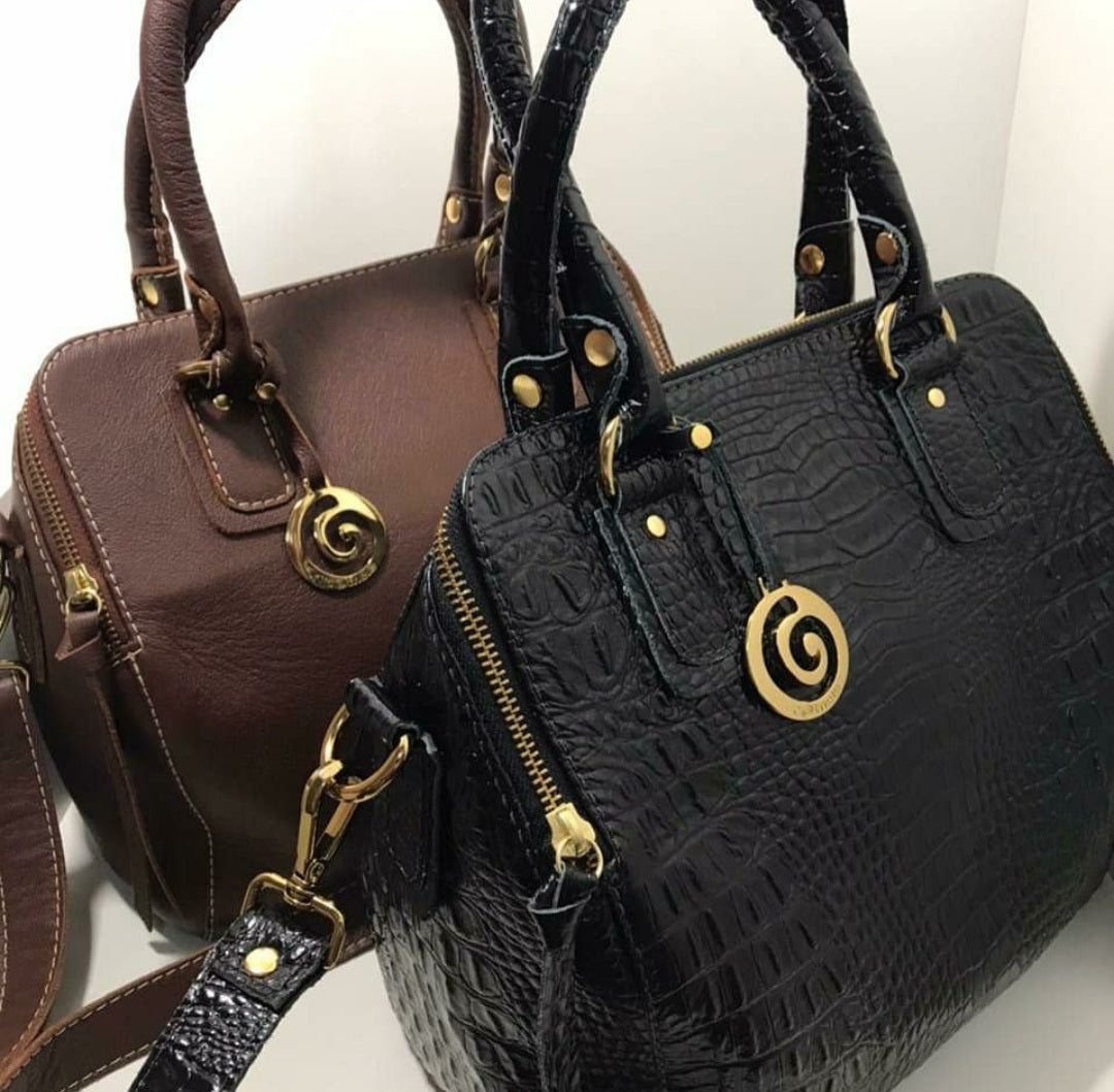 Bolsa BERNA em couro legítimo