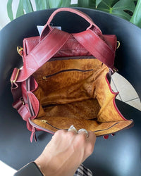 Bolsa Mochila TOKYO em couro legítimo
