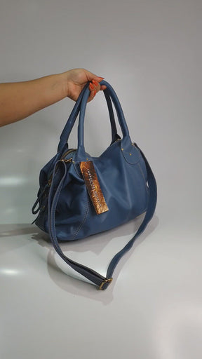 Bolsa ITÁLIA em couro legítimo