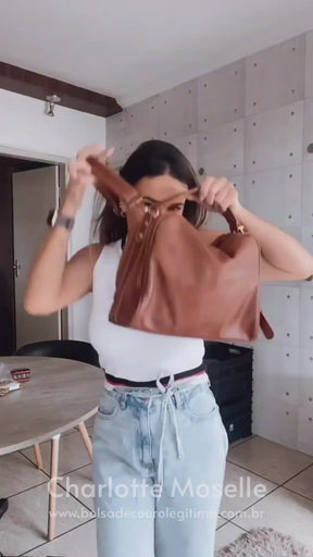 Bolsa NÁPOLI em couro legítimo