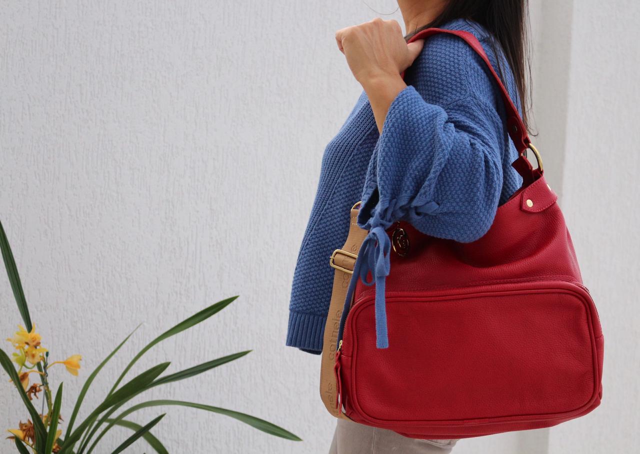 Bolsa AUSTRÁLIA em couro legítimo