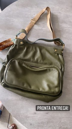 Bolsa AUSTRÁLIA em couro legítimo