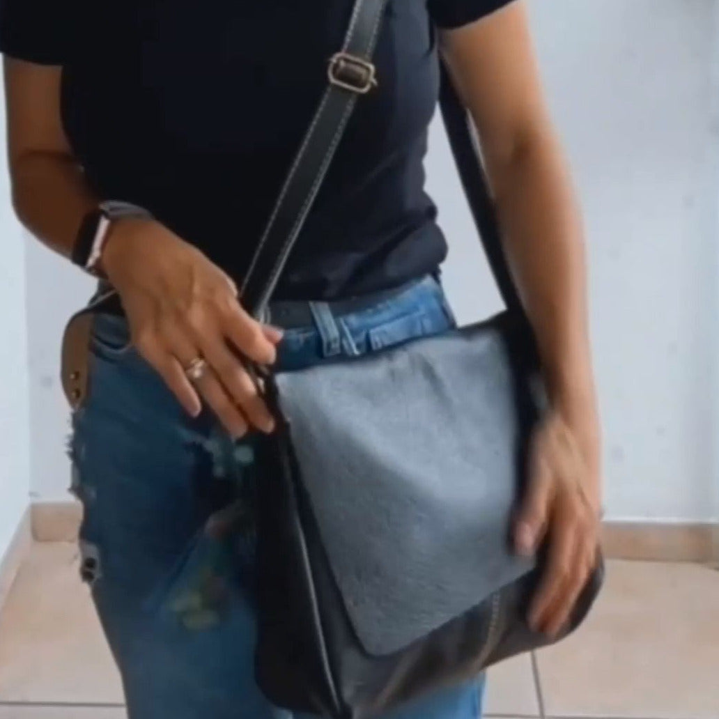 Bolsa CARTEIRO LIVERPOOL em couro legítimo