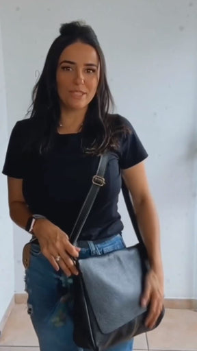 Bolsa CARTEIRO LIVERPOOL em couro legítimo