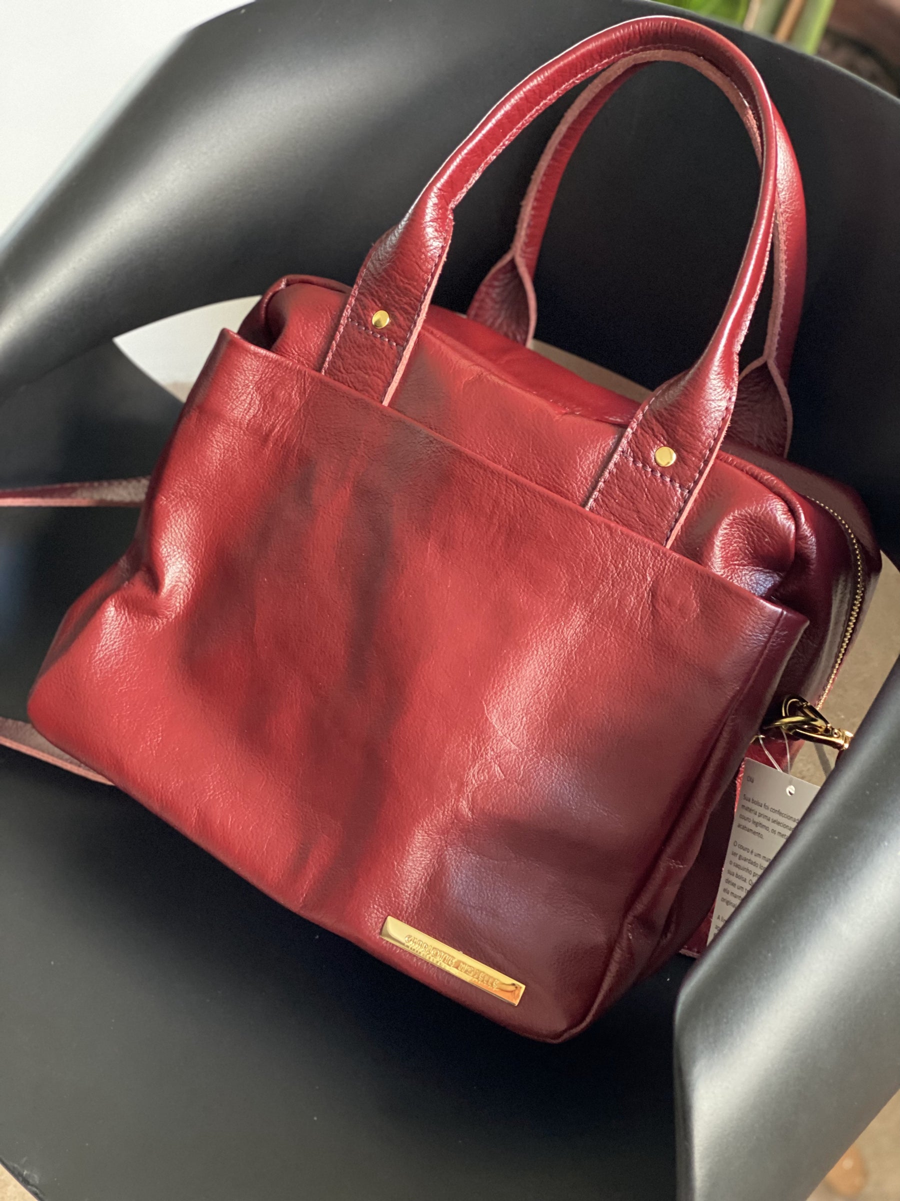 Bolsa BUENOS AIRES em couro legítimo