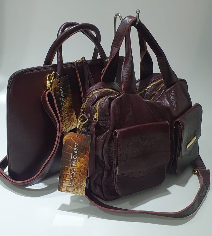 Bolsa COPENHAGEN em couro legítimo