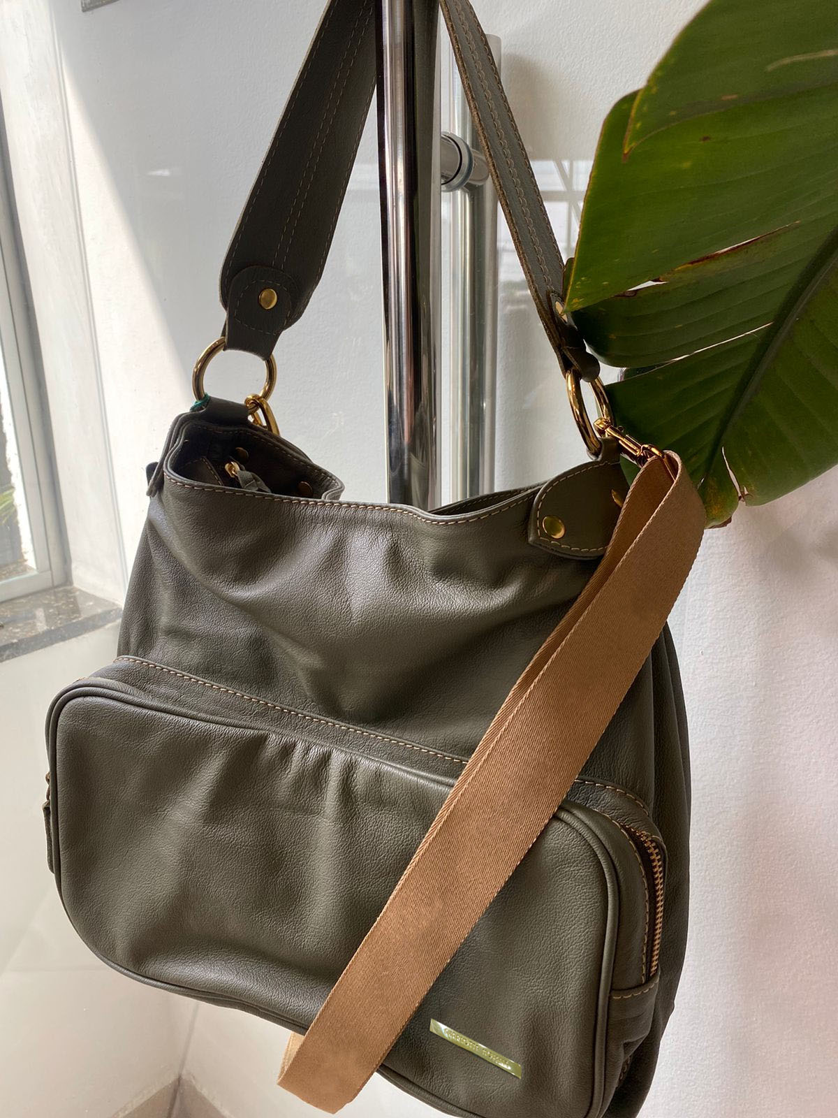 Bolsa AUSTRÁLIA em couro legítimo