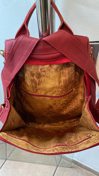 Bolsa Mochila TOKYO em couro legítimo