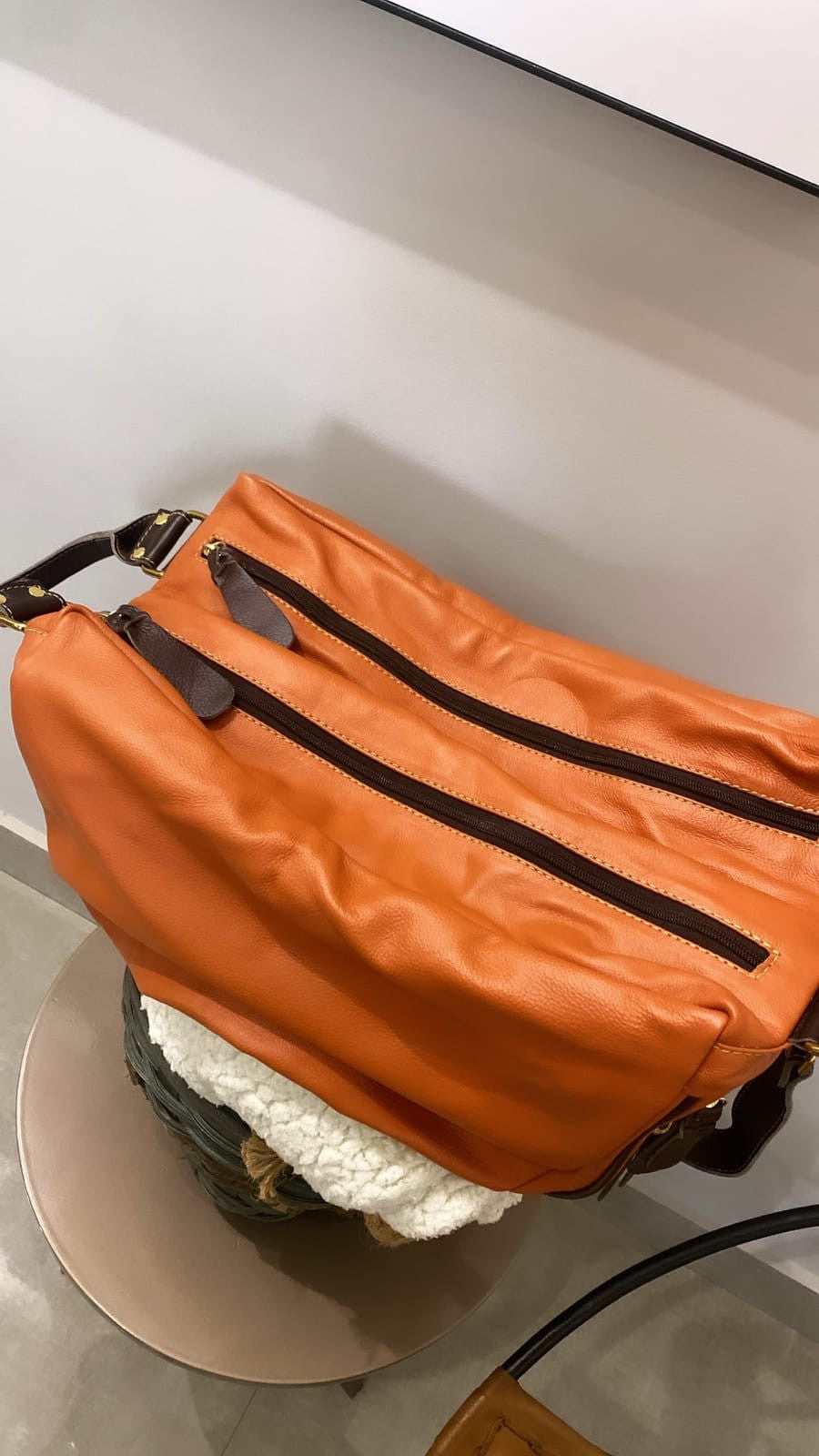 Bolsa NOVA YORK em couro legítimo