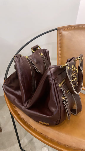Bolsa NOVA YORK em couro legítimo