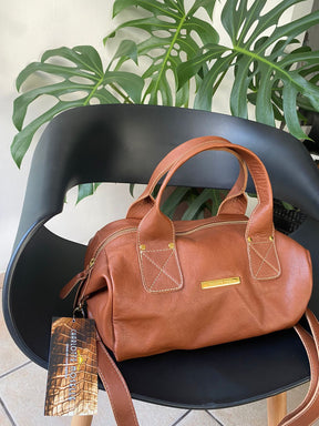 Bolsa BÉRGAMO em couro legítimo