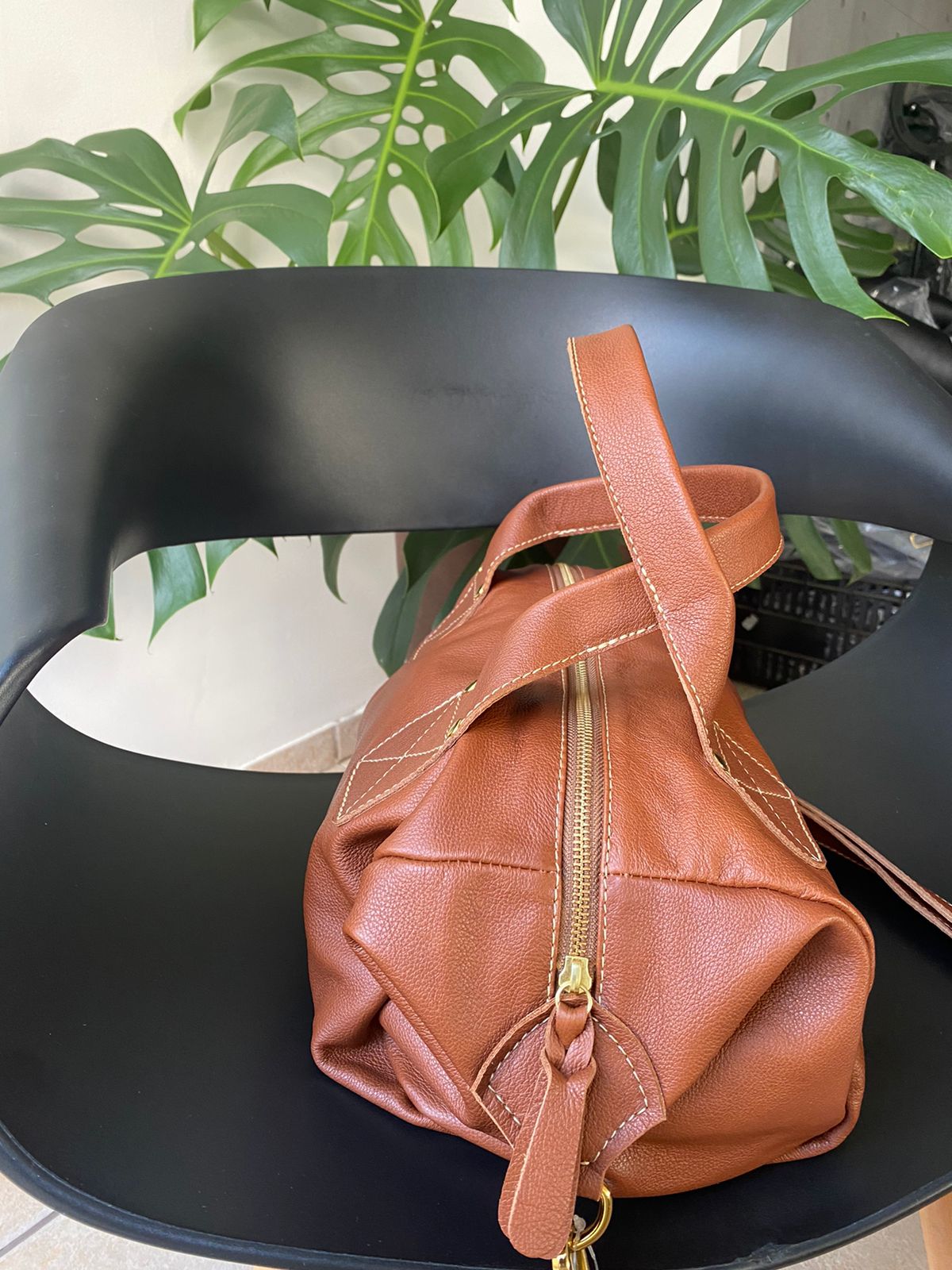 Bolsa BÉRGAMO em couro legítimo