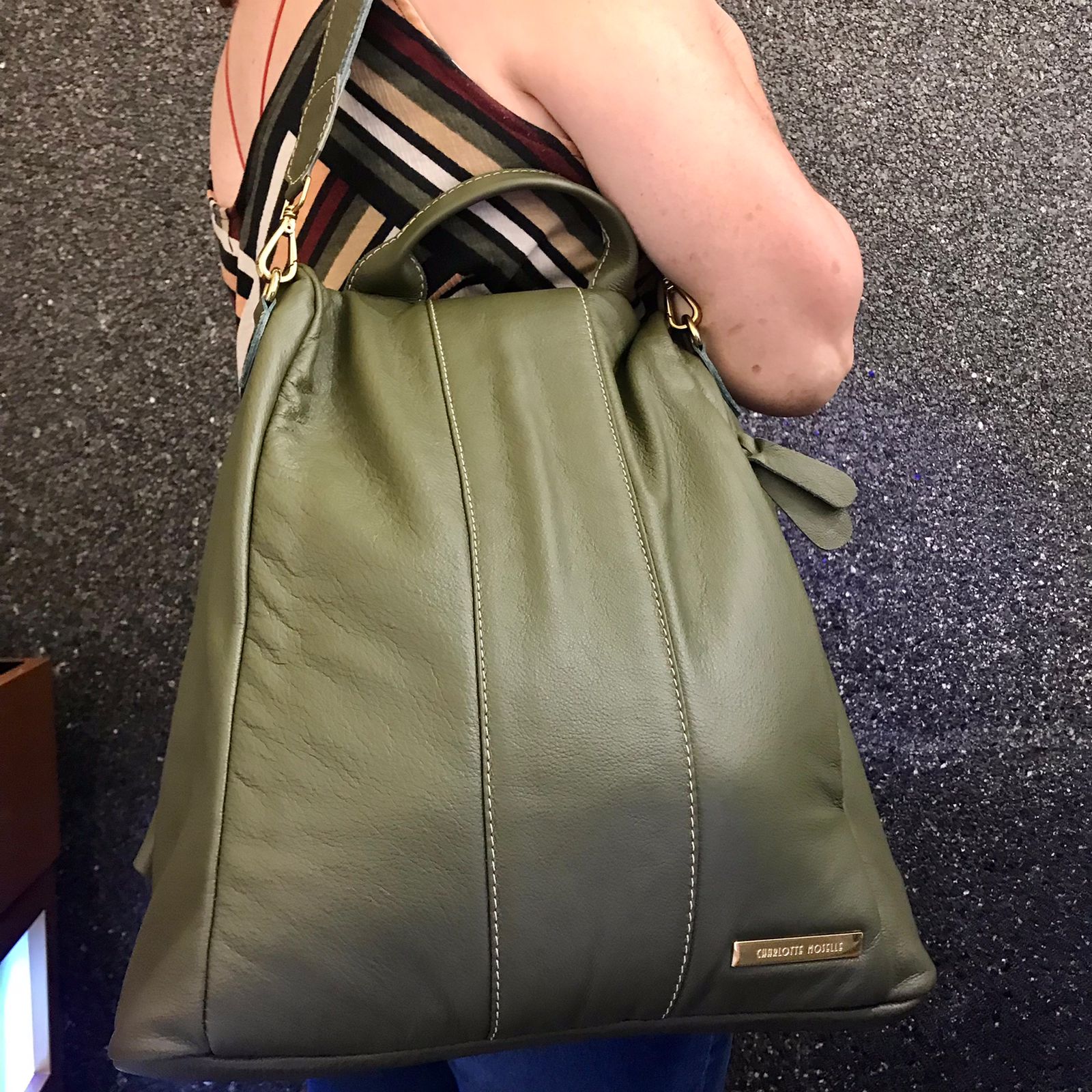 Bolsa Mochila TOKYO em couro legítimo