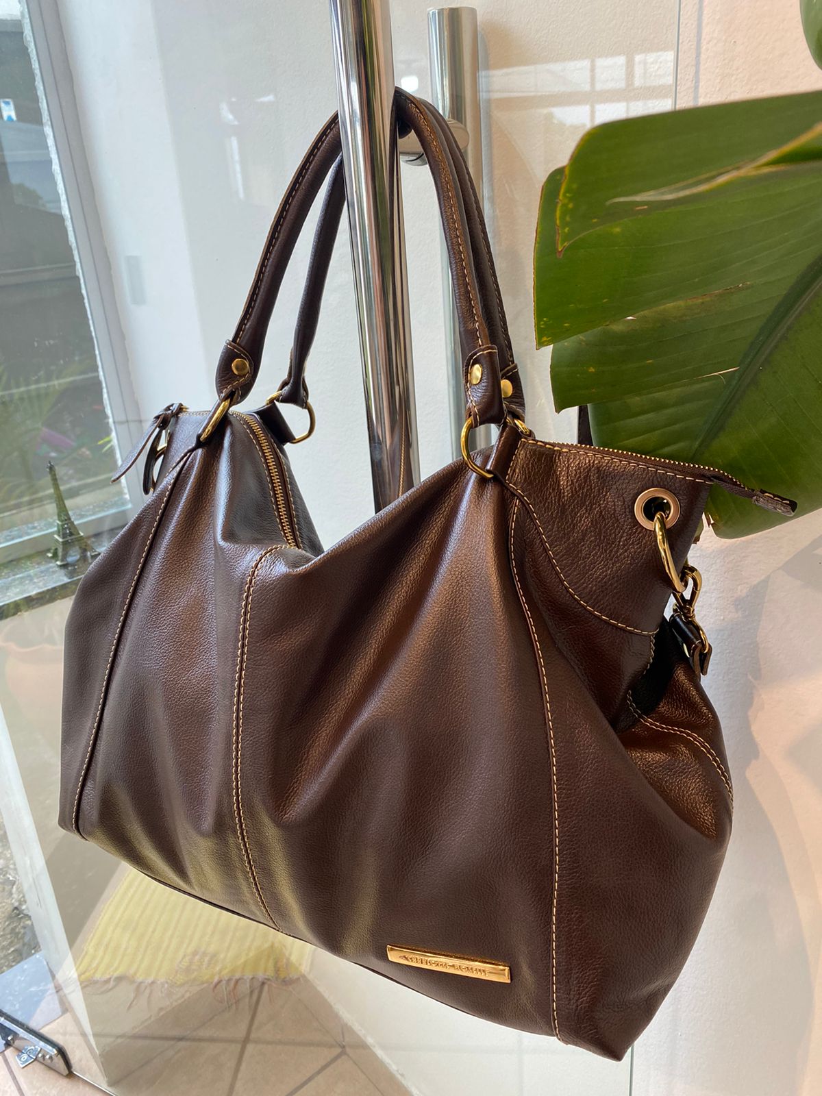 Bolsa VERSALHES em couro legítimo