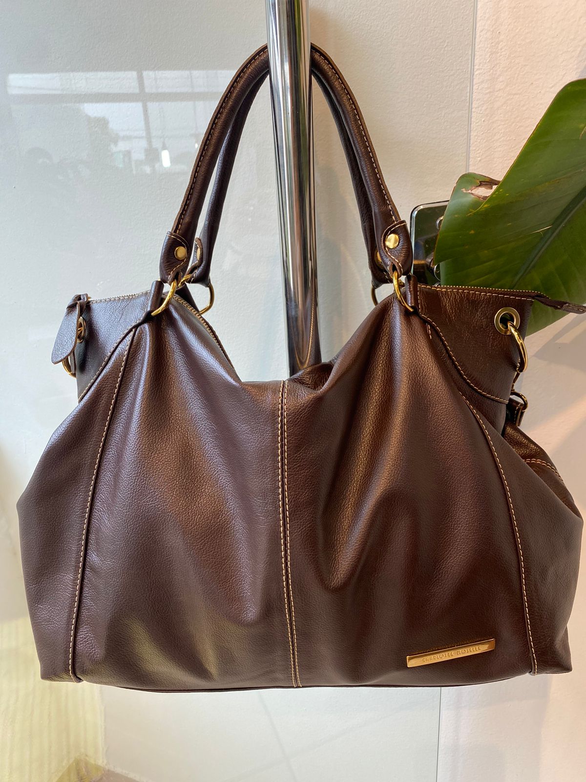 Bolsa VERSALHES em couro legítimo