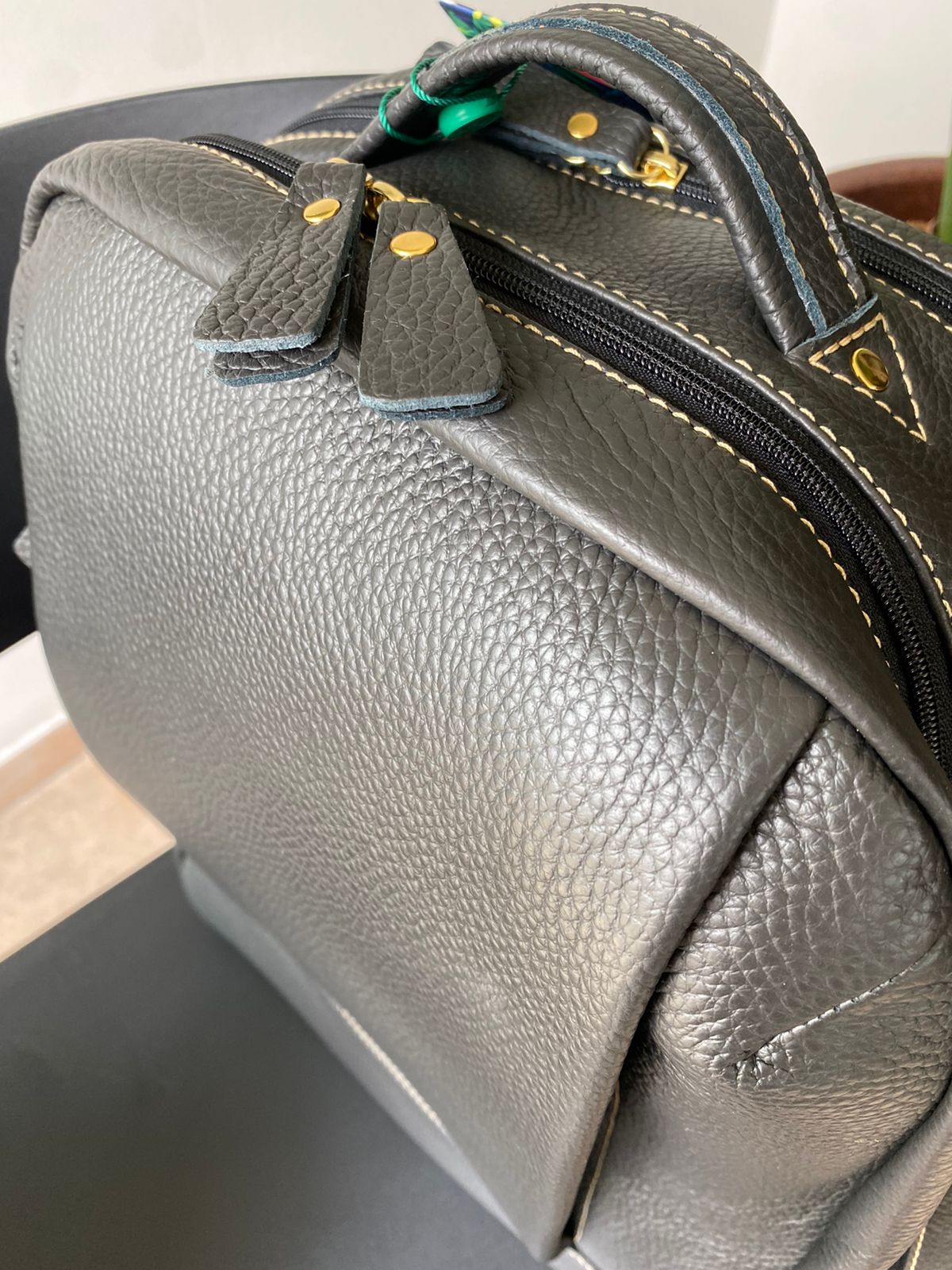 Mochila masculina HÉRCULES em couro legítimo