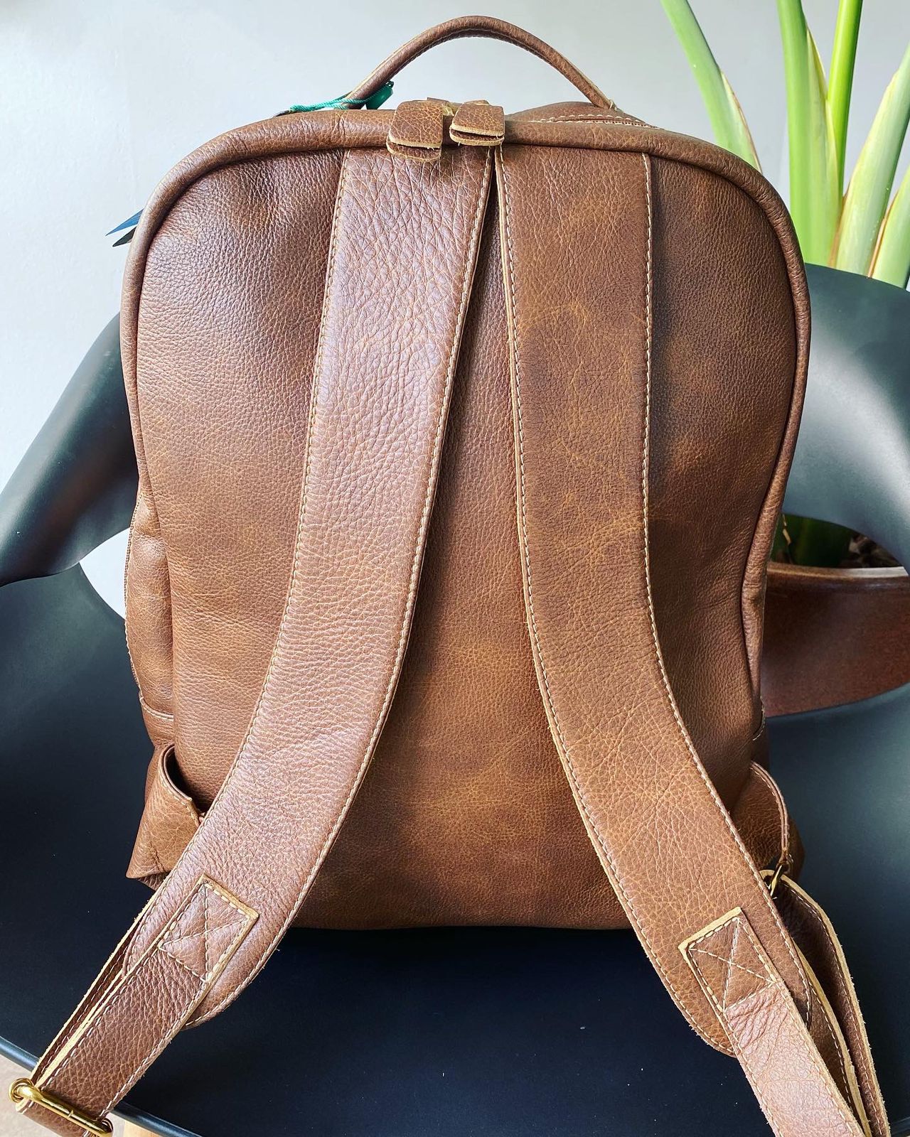 Mochila masculina HÉRCULES em couro legítimo