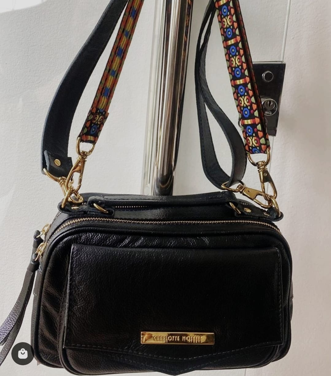 Bolsa MÔNACO em couro legítimo