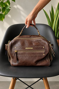 Bolsa SUÍÇA em couro legítimo