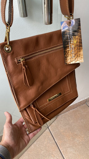 Bolsa DIJON em couro legítimo
