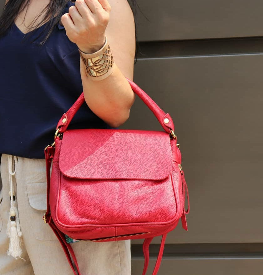 Bolsa INGLESA em couro legítimo