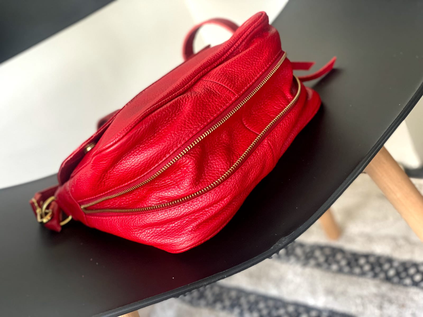 Bolsa INGLESA em couro legítimo