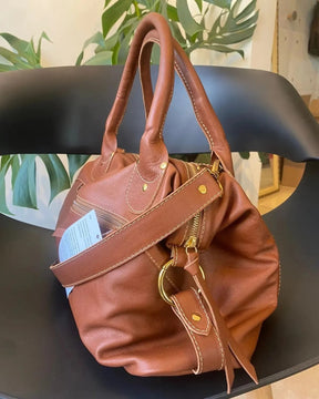 Bolsa ITÁLIA em couro legítimo