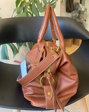 Bolsa ITÁLIA em couro legítimo