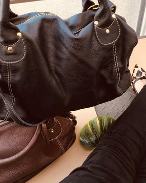 Bolsa ITÁLIA em couro legítimo