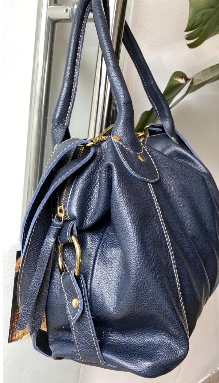 Bolsa ITÁLIA em couro legítimo
