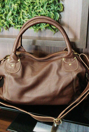 Bolsa ITÁLIA em couro legítimo