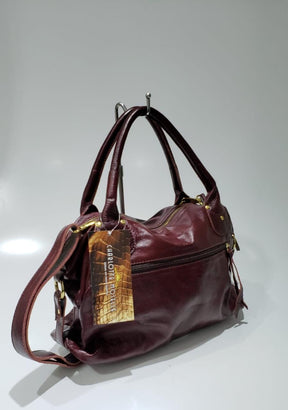 Bolsa ITÁLIA em couro legítimo