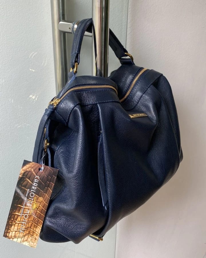 Bolsa LUXEMBURGO em couro legítimo