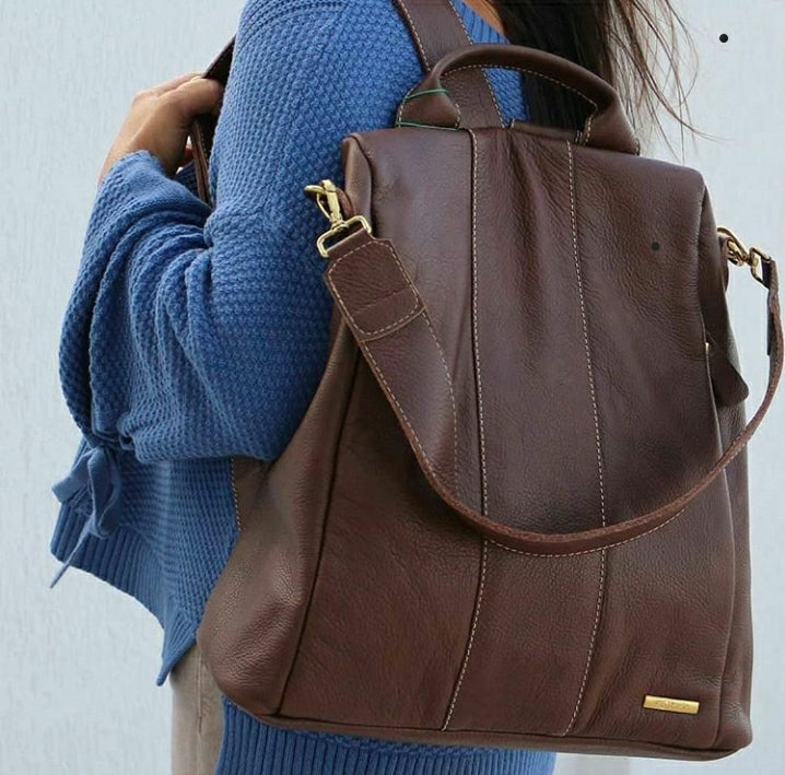 Bolsa Mochila TOKYO em couro legítimo