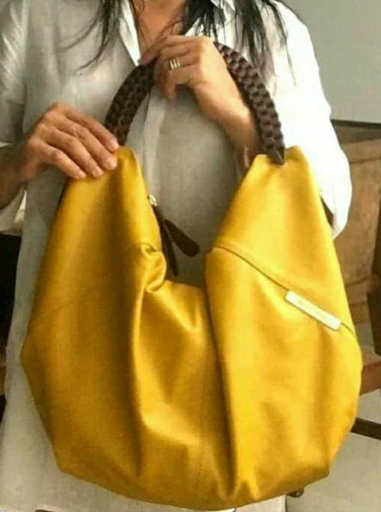 Bolsa MORGANA em couro legítimo