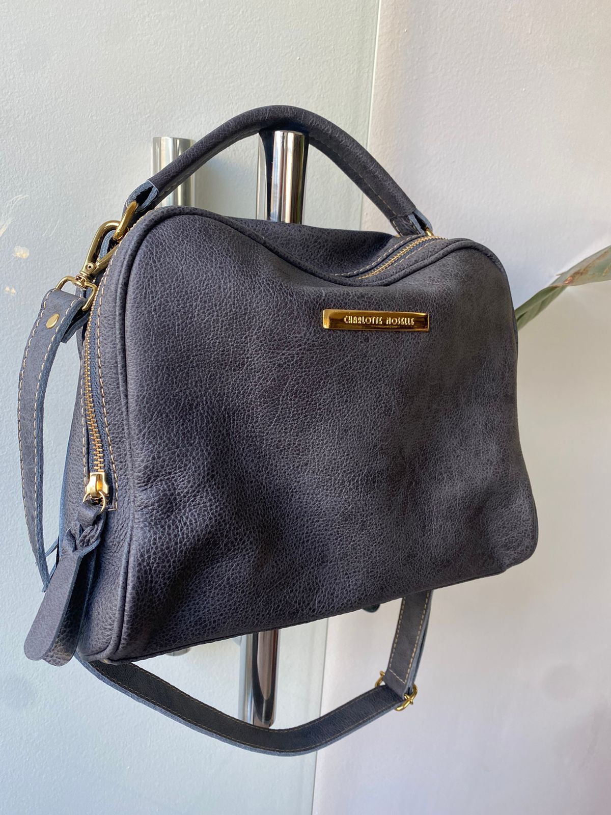 Bolsa NÁPOLI em couro legítimo