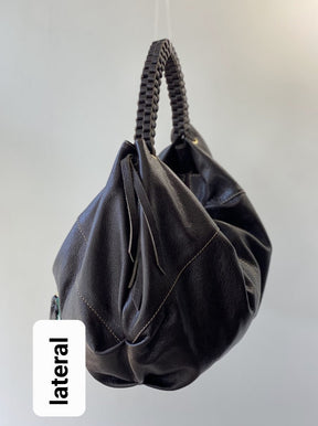 Bolsa MORGANA em couro legítimo