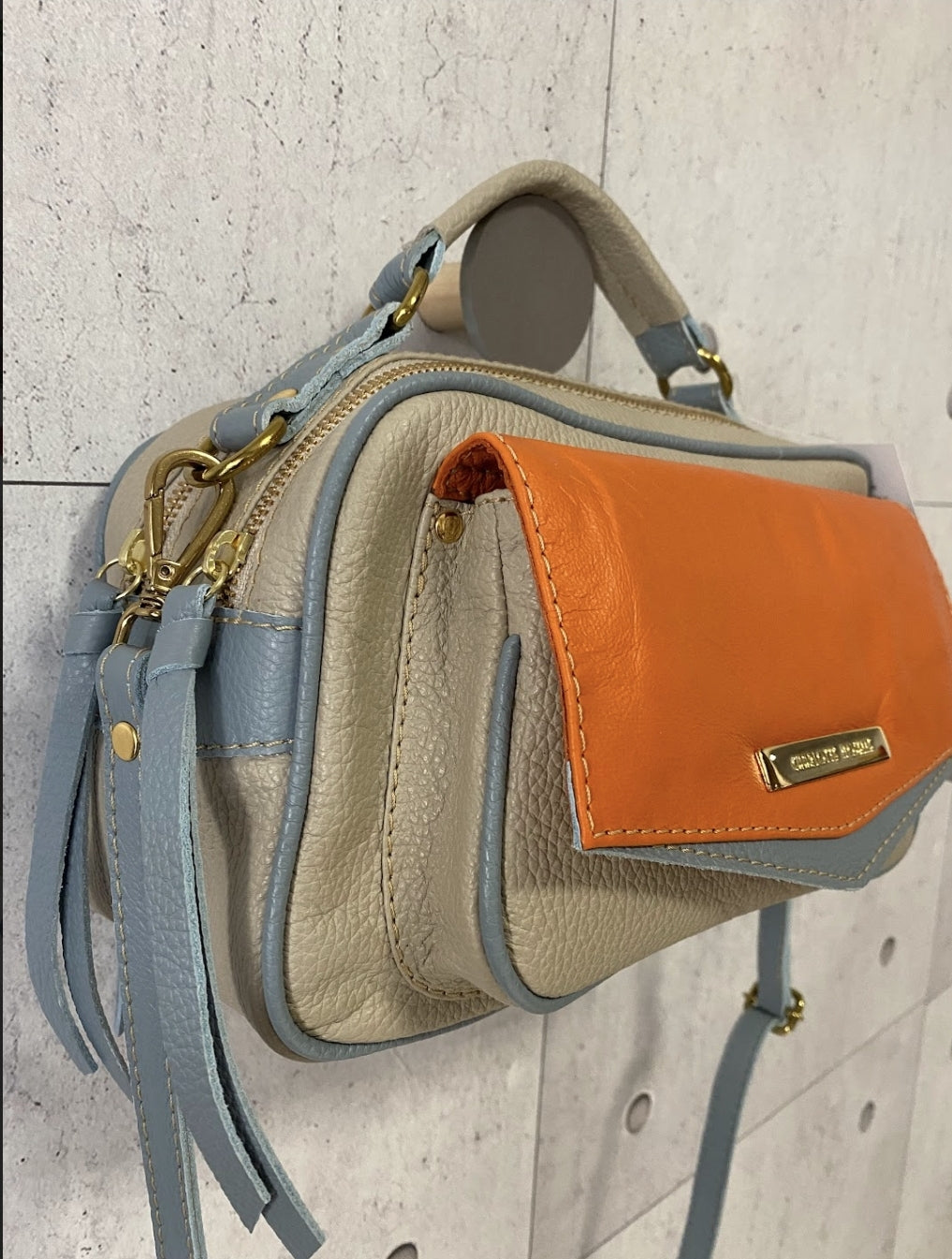 Bolsa MÔNACO em couro legítimo
