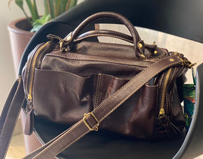 Bolsa DINAMARCA em couro legítimo