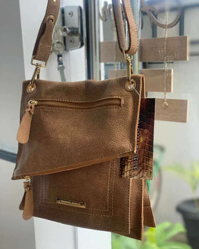 Bolsa DIJON em couro legítimo