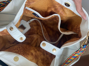 Bolsa MONTEVIDÉO em couro legítimo